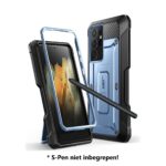 variatie Supcase UB Pro Galaxy S21 Ultra – S-pen Houder – Blauw