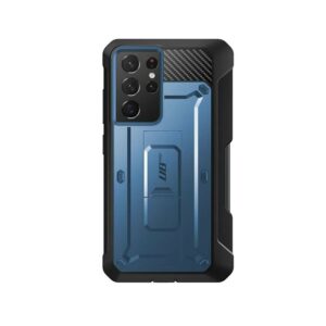 SUPCASE UB Pro Galaxy S21 Ultra - S-Pen Houder - Metallic Blauw 2