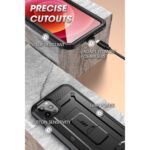 SUPCASE Volledige Bescherming Cae Met Screen Protector iPhone 13 Pro - Zwart 6