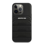 MERCEDES AMG Genuine Leather Perforated iPhone 13 Pro 3