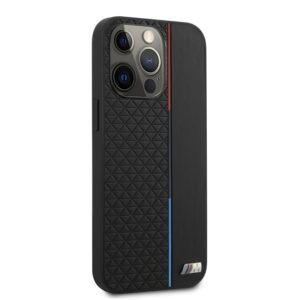 BMW M Collection Traingle Tricolor Stripe iPhone 13 Pro Hoesje 4