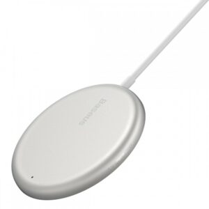 Baseus Simple Mini Magnetische MagSafe Lader - 15W - Wit 3