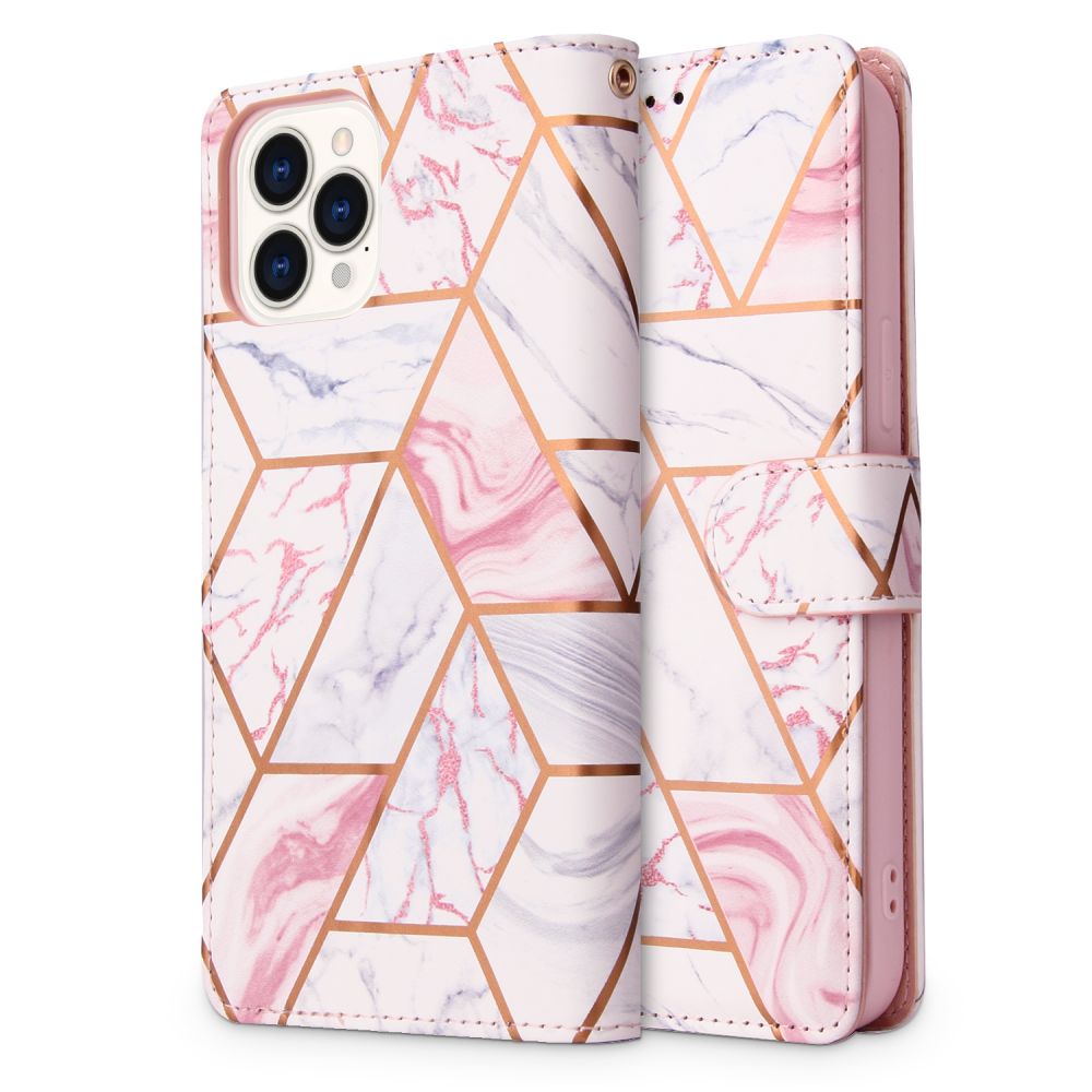 Bookcase iPhone 13 Pro - Marble Design 1