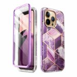 variatie Cosmo 360 Backcover Hoesje met Screen Protector iPhone 13 Pro – Marble Ameth