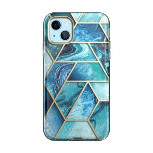 COSMO 360° Smartphonehoesje Met Screen Protector iPhone 13 - Marble Ocean 7