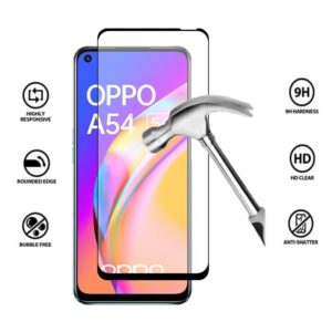 Full Cover Tempered Glass Screen Protector OPPO A54 a74