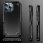 Hybrid Armor Backcover Hoesje iPhone 13 Pro - Zwart 2