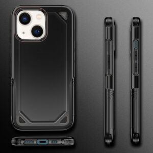 Hybrid Armor Backcover Hoesje iPhone 13 - Zwart 2