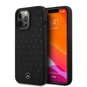 Mercedes Shiny Stars Siliconen Hoesje iPhone 13 Pro