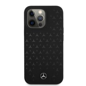 MERCEDES BENZ Shiny Stars Siliconen Hoesje iPhone 13 Pro 3