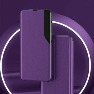 Premium Clear View Case Samsung Galaxy - Algemeen versie 2 Paars