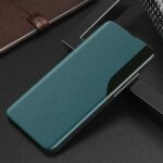 Premium Clear View Samsung Galaxy A73 Hoesje – Groen - 3