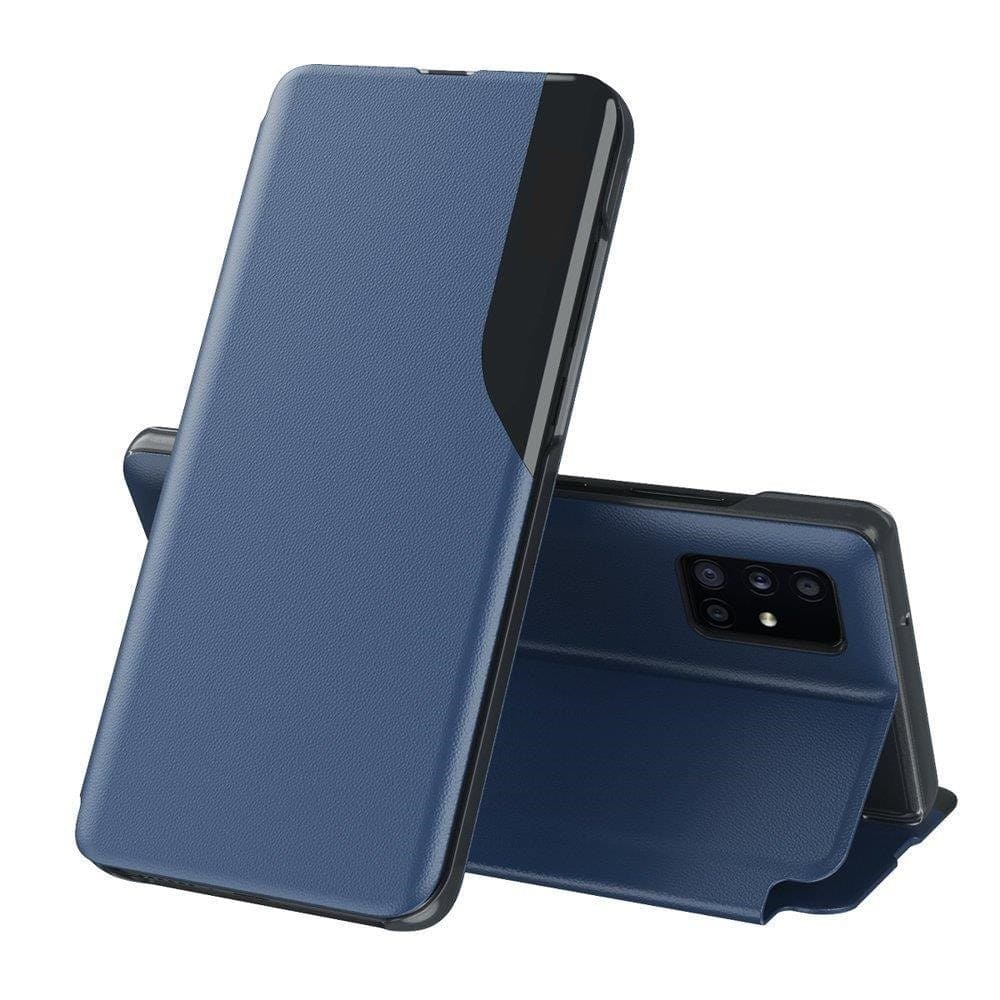 Premium Clear View Hoesje Samsung Note 20 Ultra - Blauw versie 2