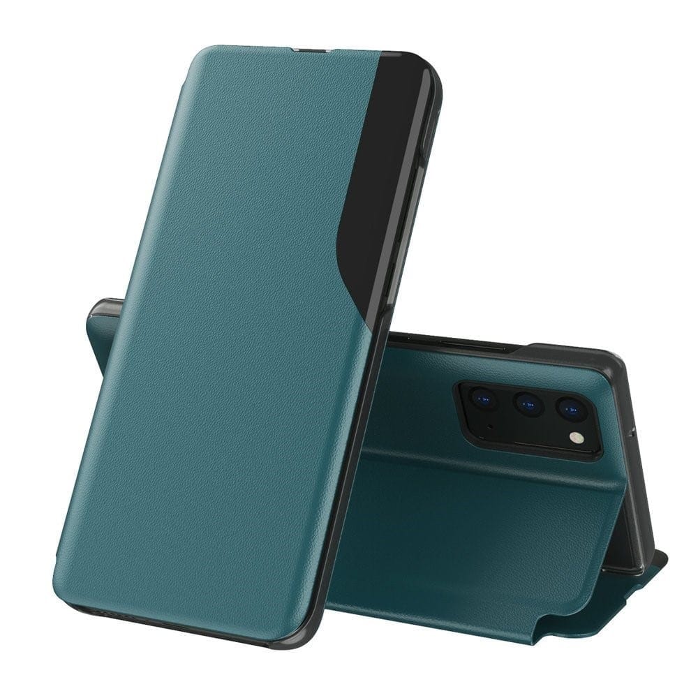 Premium Clear View Samsung A23 hoesje - Groen