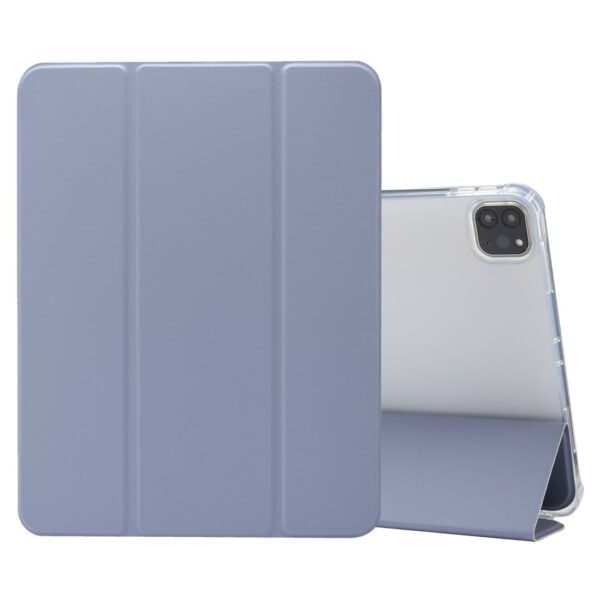 Shockproof Folio Case iPad Pro 2021 - 12.9 inch - Pencil houder - Lavendel 1