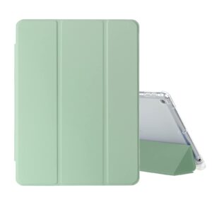 Shockproof Folio Case iPad 9 – 8 – 7 – 10.2 inch – Penhouder – Lichtgroen