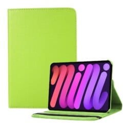 iPad Mini 7 / iPad mini 6 Hoes - Bookcase - Hoesje - 8.3 Inch - Met Standaard - 360 Draaibaar - Roterend - Groen