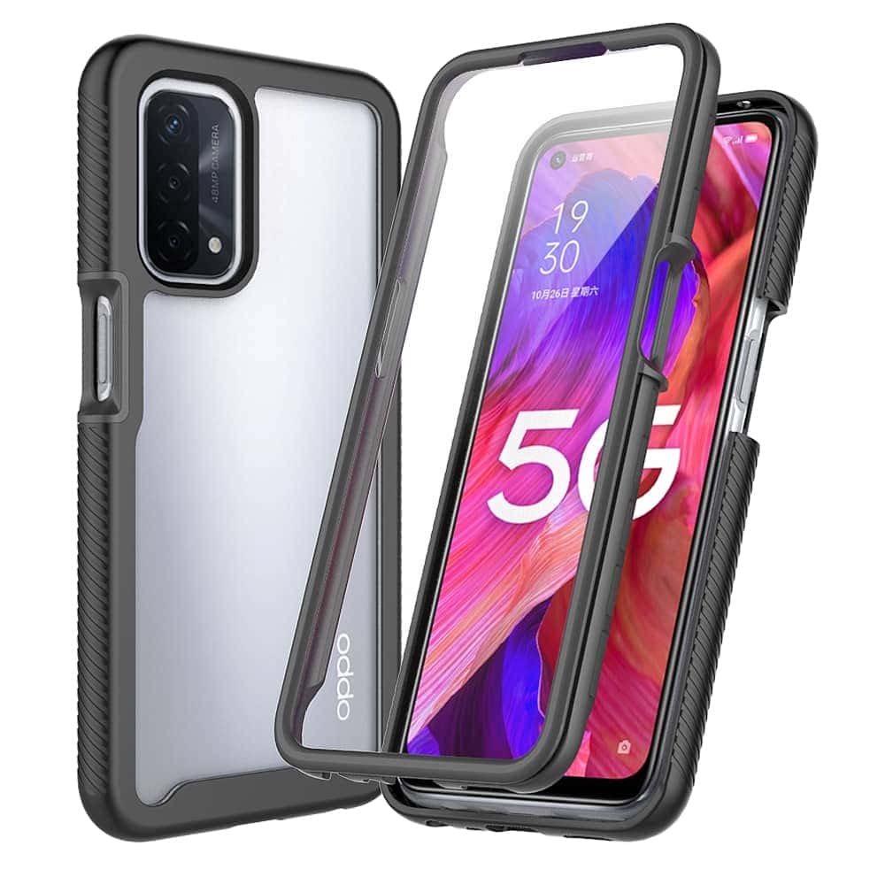 360 Backcover Hoesje met Screen Protector OPPO A74 5G - A54 5G