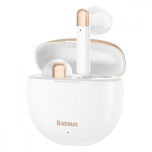 Baseus Wireless Earphones encok W2 – Wit