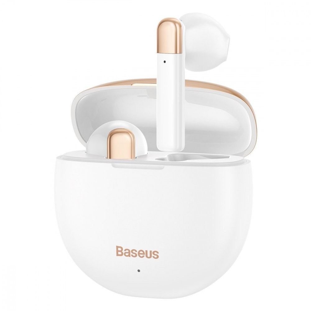 Baseus Wireless Earphones encok W2 - Wit