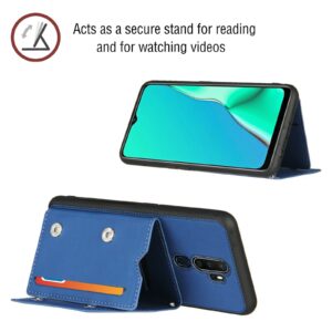 Backcover Wallet Hoesje OPPO A5 (2020) OPPO A9 (2020) - Blauw 3