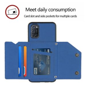 Backcover Wallet Hoesje OPPO A52 OPPO A72 OPPO A92 - Blauw 4