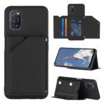 variatie Backcover Wallet Hoesje OPPO A92 – A72 – A52 – Zwart