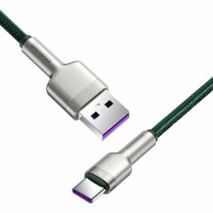 Baseus Metal Data SuperCharge Kabel USB Naar USB-C - 40W - 1 Meter 2