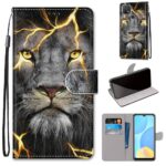 variatie Bookcase Hoesje OPPO A15 – Leeuw