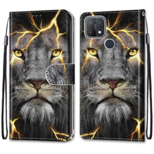 Bookcase Hoesje OPPO A15 - Leeuw 2