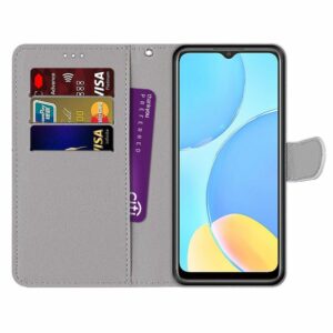 Bookcase Hoesje OPPO A15 - Marble 4