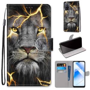 Bookcase Hoesje OPPO A16s – A16 – Leeuw