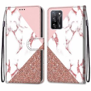 Bookcase Hoesje OPPO A16 OPPO A16s - Marble 2