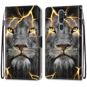 Bookcase Hoesje OPPO A5 (2020) A9 (2020) - Leeuw 2