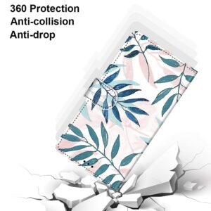 Bookcase Hoesje OPPO A54 5G OPPO A74 5G - Bladeren 3