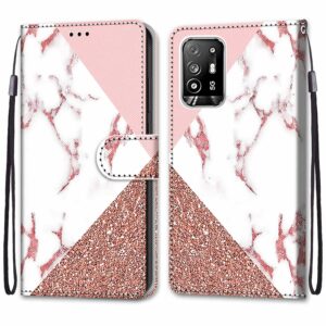 Bookcase Hoesje OPPO A94 5G - Marble 2