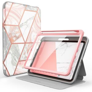 COSMO iPad Mini 6 (2021) - 8.3 inch - Pencil Houder Hoesje - Marble 2