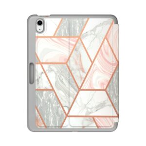 COSMO iPad Mini 6 (2021) - 8.3 inch - Pencil Houder Hoesje - Marble