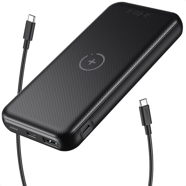 Choetech Power Bank & Wireless Charger - Quick Charge Power Delivery 18W - 10.000 mAh 1