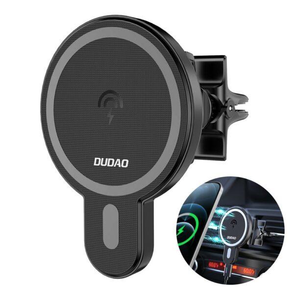 Dudao Magnetische Telefoonhouder Met 15W Qi Wireless Charging - MagSafe Compatibel 1