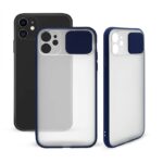 variatie CamProtect Backcover Hoesje iPhone 12 – Blauw
