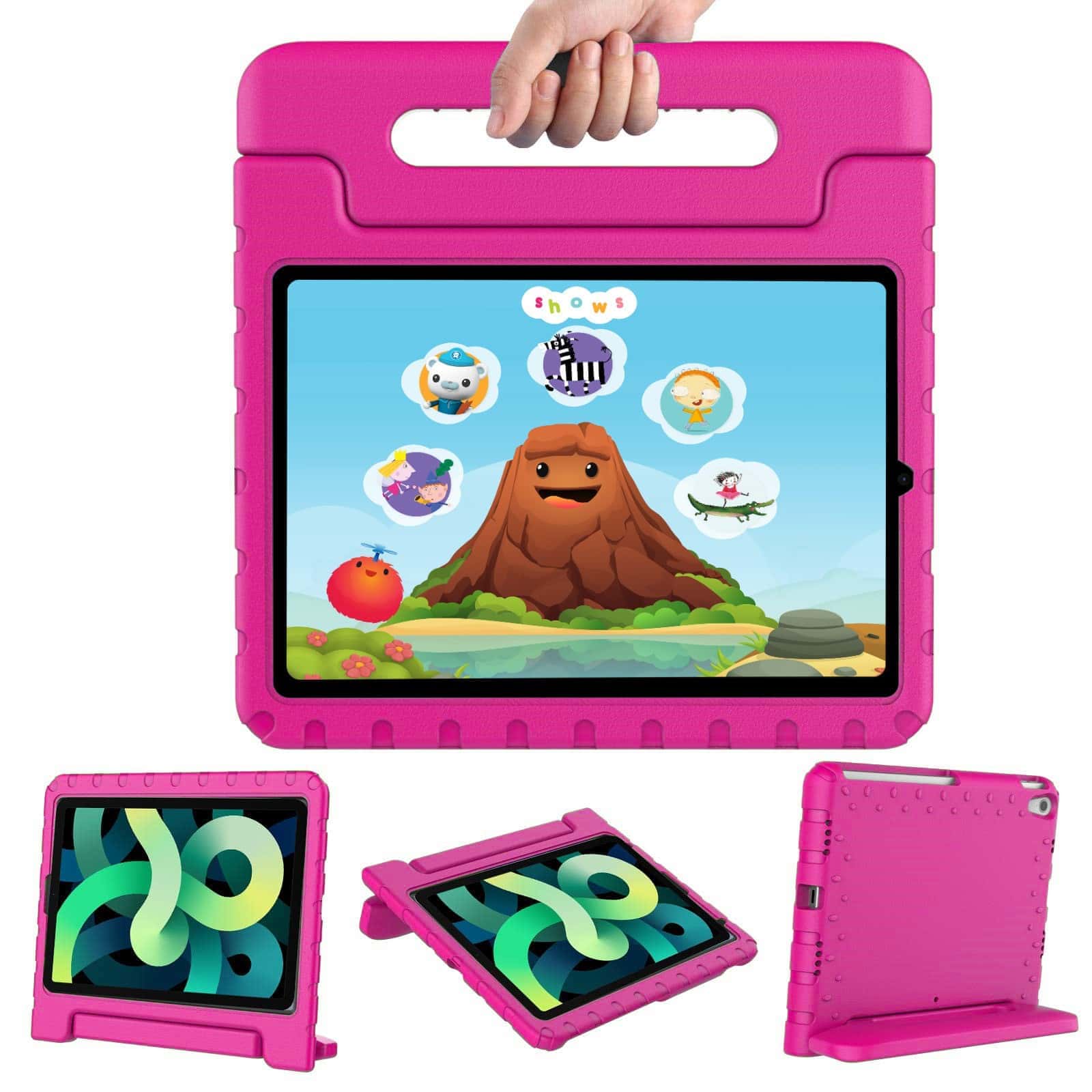 Kinder Hoes iPad Mini 7 en iPad Mini 6 - 2024 / 2021 - Roze