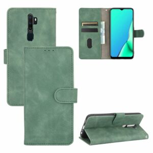 Retro Bookcase Hoesje OPPO A5 (2020) A9 (2020) - Groen