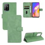 variatie retro Bookcase Hoesje OPPO A94 5G – Groen