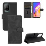 variatie retro Bookcase Hoesje OPPO A94 5G – Zwart
