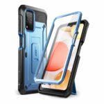 variatie Supcase 360 Achterkantje met Glas Samsung A12 – Blauw