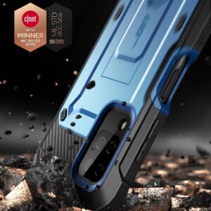 SUPCASE 360° Achterkantje Met Screen Saver Samsung A12 - Blauw 2