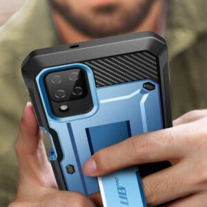 SUPCASE 360° Achterkantje Met Screen Saver Samsung A12 - Blauw 7