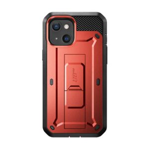 SUPCASE 360° Backcase Hoes Met Schermbescherming iPhone 13 - Rood 10