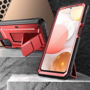 SUPCASE 360° Backcover Met Screen Protector Samsung Galaxy A12 - Rood 5